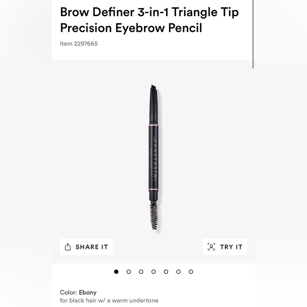 Anastasia Beverly Hills Brow Definer Ebony Color